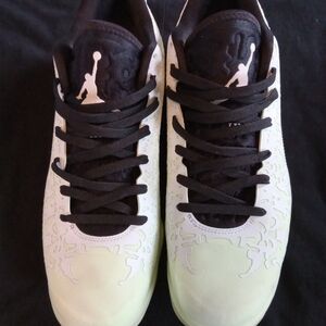 Jordan Black and White Sneakers